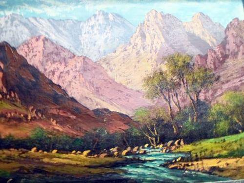 Johan Greeff - Landscape - Absolutely stunning!! - Bid now!!